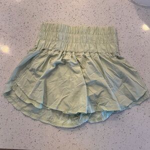 Free People Movement Light Green Skort